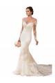 Lace Mermaid Chapel Train Long Sleeves Wedding Gowns Sheffield