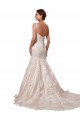 Tulle & Lace Mermaid Chapel Train Sleeveless Bridal Wedding Dress Sheffield