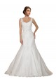 Lace Mermaid Chapel Train Cap Sleeves Ivory Wedding Dress Sheffield