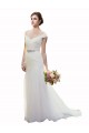 Tulle Mermaid Chapel Train Sleeveless Ivory Beach Wedding Dress Sheffield