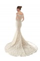 Tulle & Lace Mermaid Chapel Train Long Sleeves Wedding Dress Sheffield