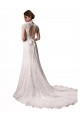Lace Mermaid Chapel Train Cap Sleeves Wedding Dresses Sheffield