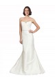 Satin & Lace Trumpet Chapel Train Sleeveless Wedding Dress Sheffield