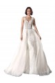 Tulle & Lace Mermaid Chapel Train Sleeveless Wedding Dress Sheffield