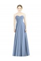 Soft Chiffon Long Sleeveless Evening Dress / Bridesmaid Dress Sheffield