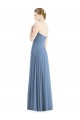 Soft Chiffon Long Sleeveless Evening Dress / Bridesmaid Dress Sheffield