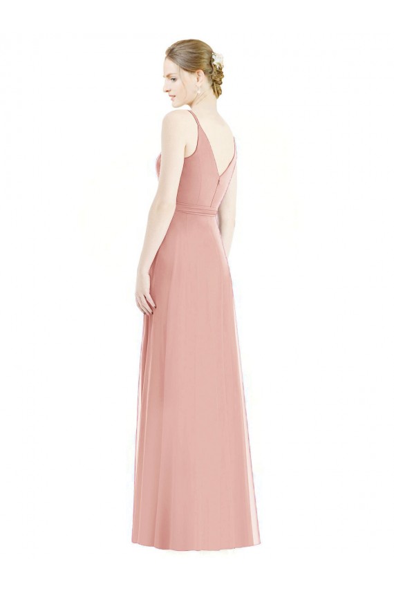 Soft Chiffon A-Line Sleeveless Bliss Pink Formal Dress / Bridesmaid Dress Sheffield