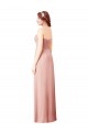 Soft Chiffon Long Sleeveless Bridesmaid Dress Sheffield