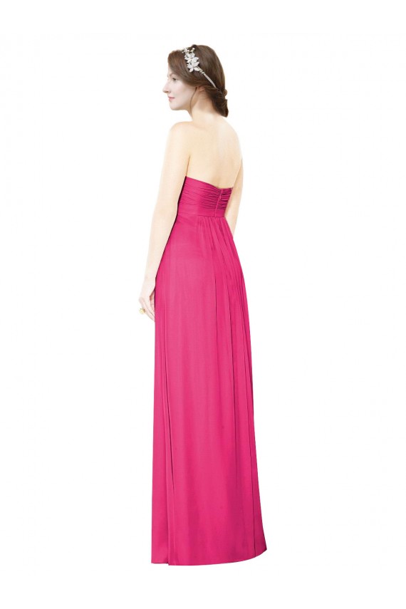 Soft Chiffon A-Line Sleeveless Azalea Bridesmaid Dress Sheffield