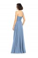 Soft Chiffon A-Line Long Sleeveless Dusty Blue Formal Dress / Bridesmaid Dress Sheffield