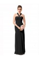 Chiffon Mermaid Long Sleeveless Bridesmaid Dress / Evening Dress Sheffield