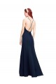 Soft Chiffon Mermaid Long Sleeveless Prom Dress / Bridesmaid Dress Sheffield