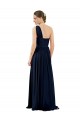 Chiffon A-Line Sleeveless Dark Navy Bridal Party Dress / Evening Dress Sheffield