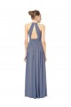 Chiffon A-Line Long Sleeveless Keyhole Back Bridesmaid Dress / Evening Dress Sheffield