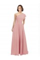 Chiffon A-Line Sleeveless Bliss Pink Bridesmaid Dress / Evening Dress Sheffield