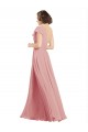 Chiffon A-Line Sleeveless Bliss Pink Bridesmaid Dress / Evening Dress Sheffield