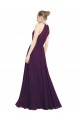 Chiffon A-Line Sleeveless Grape Bridesmaid Dress / Evening Dress Sheffield