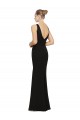 Soft Chiffon Sheath Long Sleeveless Bridesmaid Gown Sheffield