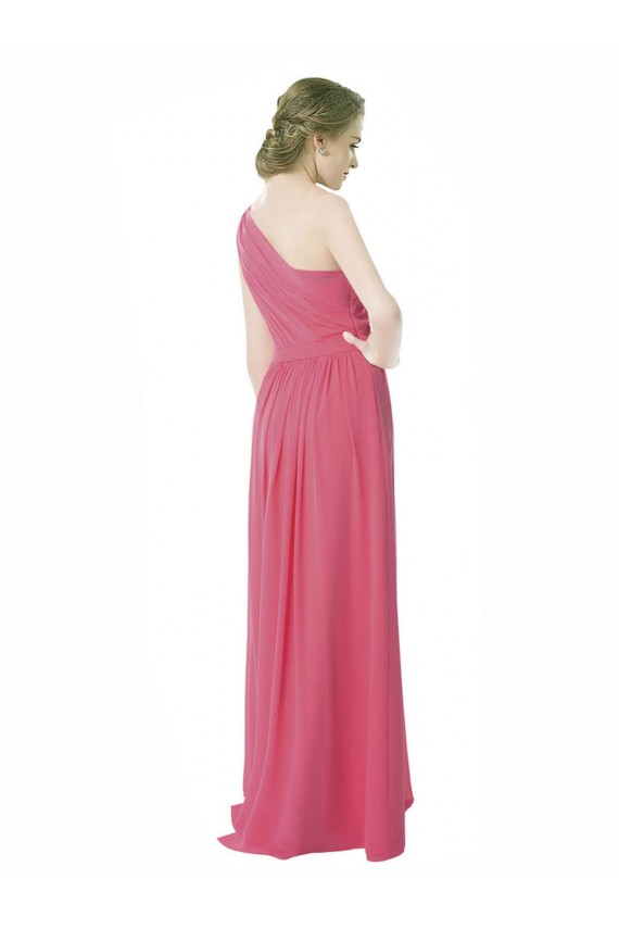 Soft Chiffon A-Line Long Sleeveless Mint Green Bridesmaid Dress Sheffield