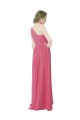 Soft Chiffon A-Line Long Sleeveless Mint Green Bridesmaid Dress Sheffield