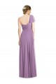 Soft Chiffon A-Line Long Flutter Sleeves Open Back Formal Dress / Bridesmaid Dress Sheffield