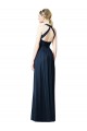Chiffon A-Line Long Sleeveless Open Back Bridesmaid Dresses Sheffield