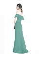 Soft Chiffon Long Sleeveless Bridal Party Dress Sheffield