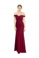 Soft Chiffon Mermaid Long Sleeveless Black Tie Prom Dress / Bridesmaid Dress Sheffield