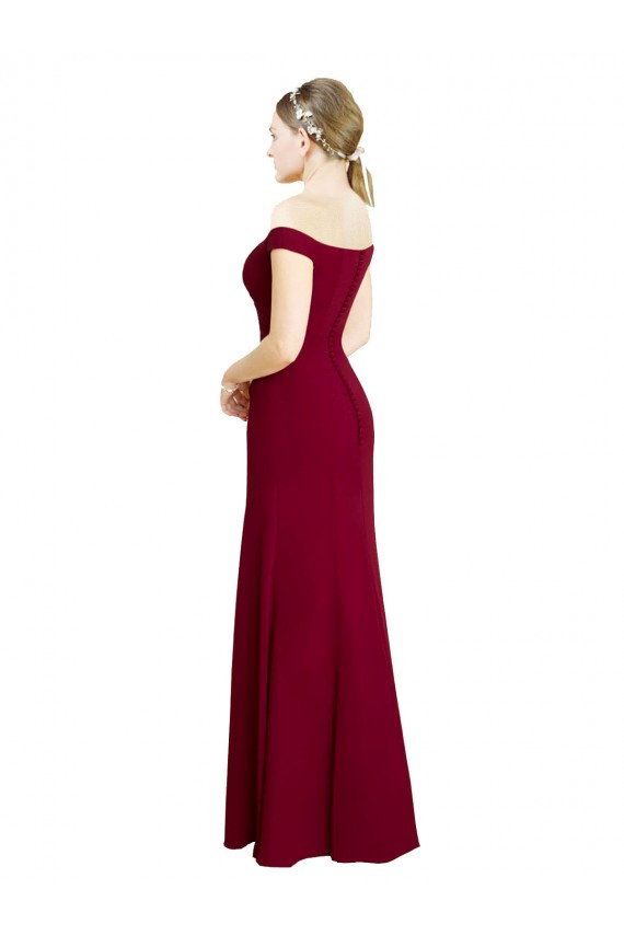 Soft Chiffon Mermaid Long Sleeveless Black Tie Prom Dress / Bridesmaid Dress Sheffield