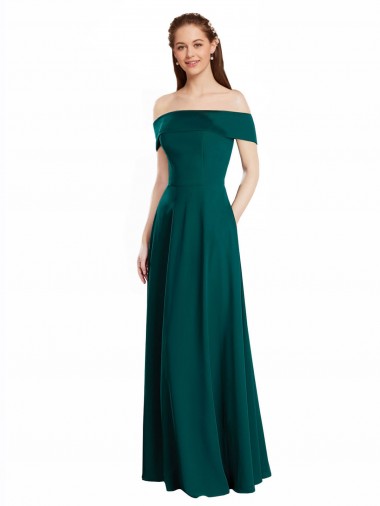 Soft Chiffon Long Cap Sleeves Bridesmaid Dress Sheffield