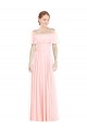 Soft Chiffon A-Line Long Sleeveless Formal Bridesmaid Dress Sheffield