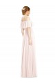 Soft Chiffon A-Line Long Sleeveless Formal Bridesmaid Dress Sheffield