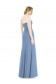 Luxe Chiffon Mermaid Long Sleeveless Bridesmaid Dress Sheffield