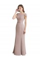 Soft Chiffon & Lace Mermaid Long Cap Sleeves Formal Dress / Bridesmaid Dress Sheffield