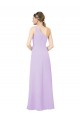 Soft Chiffon Sheath Long Sleeveless Formal Evening Gown / Bridesmaid Dress Sheffield