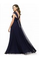 Chiffon Long A-Line Sleeveless Bridesmaid Gowns Sheffield