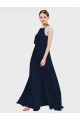 Chiffon A-Line Long Floor Length Sleeveless Formal Dress / Bridesmaid Dress Sheffield