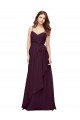 Soft Chiffon A-Line Sleeveless Grape Bridesmaid Dress / Formal Dress Sheffield