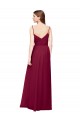 Soft Chiffon A-Line Sleeveless Grape Bridesmaid Dress / Formal Dress Sheffield