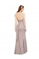 Soft Chiffon Mermaid Long Sleeveless Black Prom Dresses Sheffield