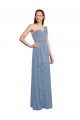 Chiffon A-Line Long Sleeveless Formal Dress / Bridesmaid Dress Sheffield
