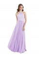 Chiffon A-Line Long Lilac Bridesmaid Dress / Evening Dress Sheffield