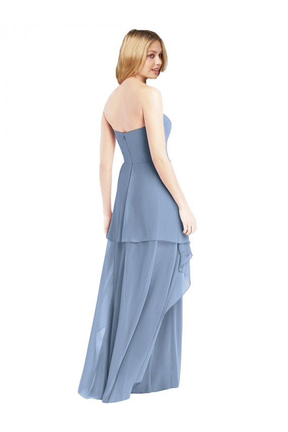 Chiffon Long A-Line Sleeveless Formal Dress / Bridesmaid Dress Sheffield