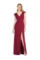 Soft Chiffon Mermaid Long Ruffle Sleeves Tie Back Bridesmaid Dress Sheffield