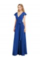 Lxue Chiffon A-Line Long Flutter Sleeves Bridesmaid Dress Sheffield