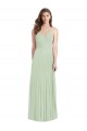 Soft Chiffon Trumpet Long Cold Shoulder Semi Formal Evening Dress / Bridesmaid Dress Sheffield