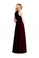 Luxe Chiffon Trumpet Long Sleeveless Semi Formal Evening Dress / Bridesmaid Dress Sheffield