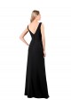 Soft Chiffon A-Line Long Sleeveless V-Back Prom Dress / Bridesmaid Dress Sheffield