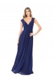 Soft Chiffon A-Line Long Cap Sleeves Keyhole Back Bridesmaid Dress Sheffield