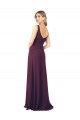 Chiffon Long A-Line Floor Length Sleeveless Bridesmaid Dress Sheffield